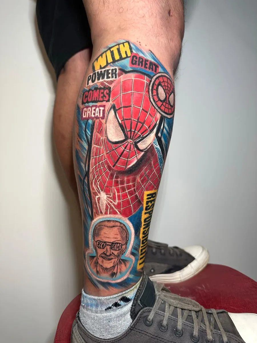 Homem-Aranha com Stan Lee